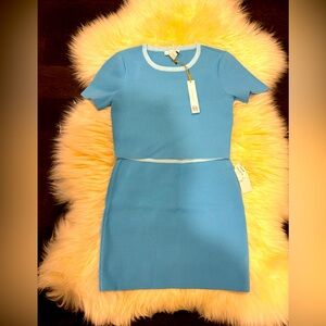 House of Harlow 1960 Blue Two-Piece Outfit